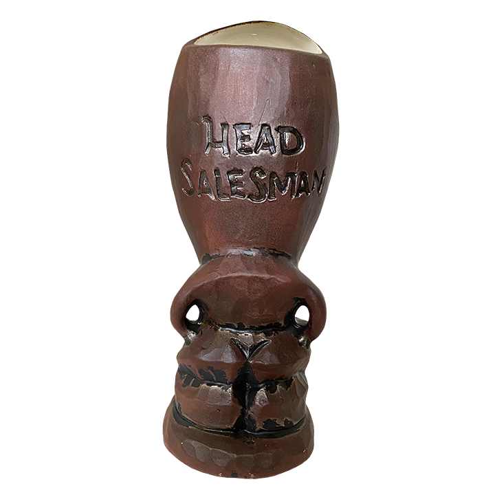 Back - Head Salesman – Lost Temple Traders – 1st Edition