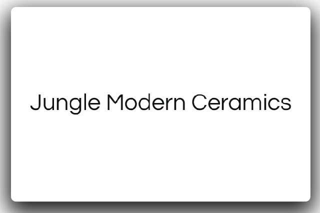 Artist Logo - Jungle Modern Ceramics