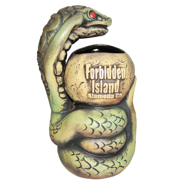 Back - 13th Anniversary Mug (Cobra Skull)  - Forbidden Island - Limited Edition