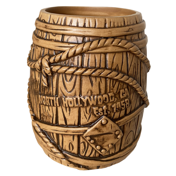 Back - Rum Barrel - Tonga Hut - Matte Brown Edition