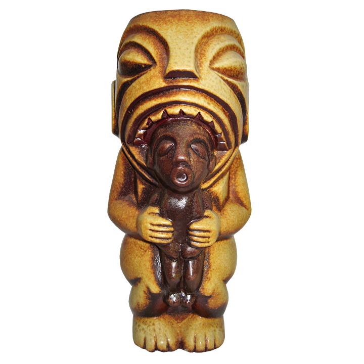 Front - 2014 Hukilau Mug (Cannibal)- The Hukilau - Sunset Edition