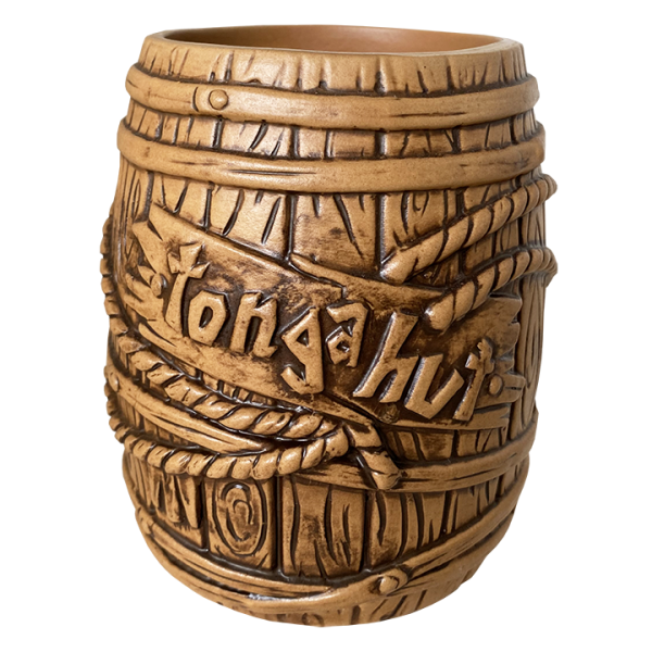 Front - Rum Barrel - Tonga Hut - Matte Brown Edition