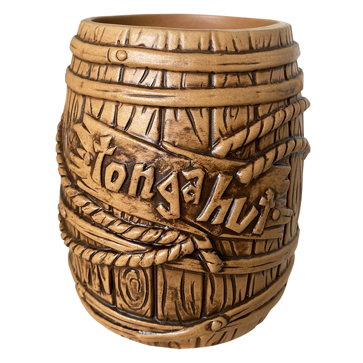 Front - Rum Barrel - Tonga Hut - Matte Brown Edition