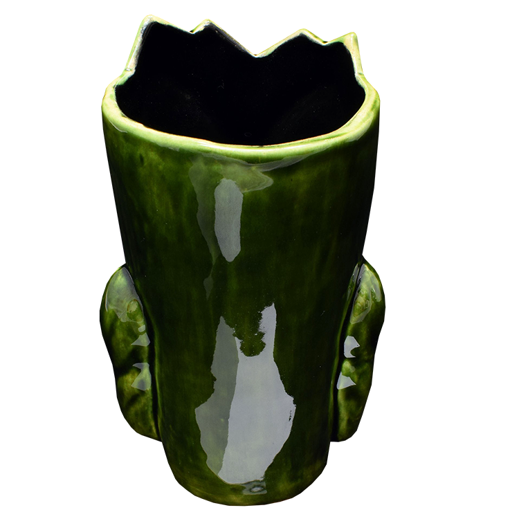 Back - Terrible Tiki Mug - Terrible Tiki - Green with Black Edition