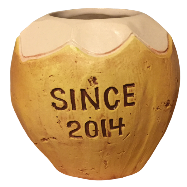 Back - Coconut Mug - Lei Low - 6th Anniversary Edition