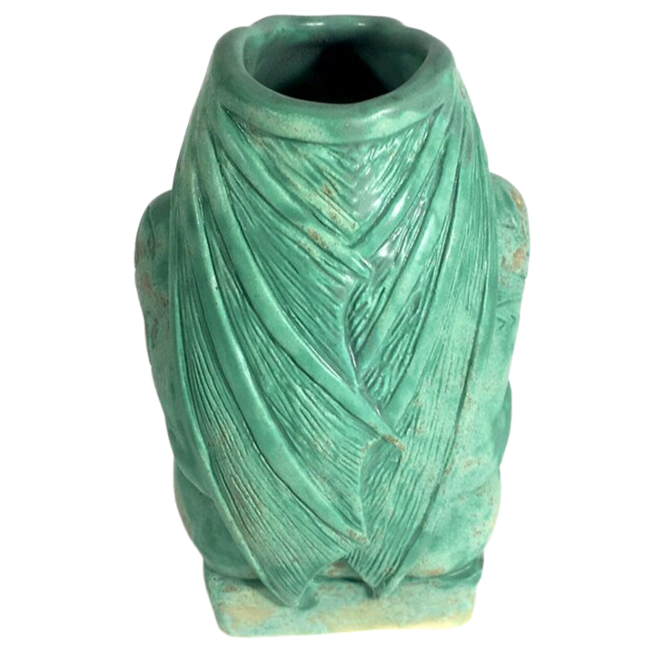 Back - Cthulhu Idol - Shima Ceramics - Patina Green Edition