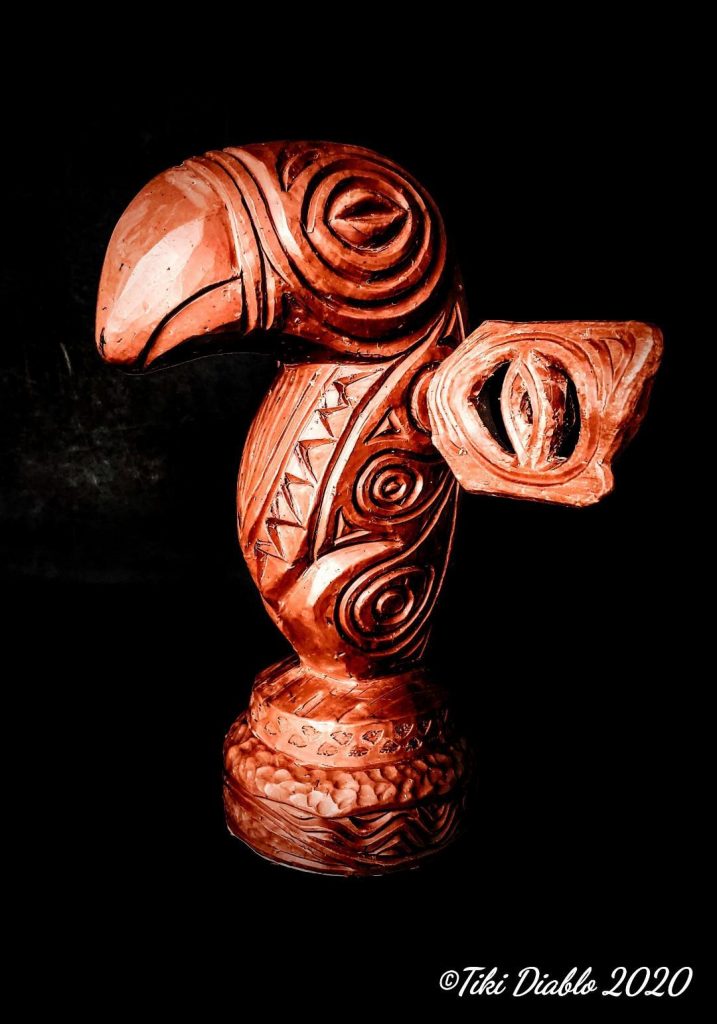 Coo-Coo-Ru Tiki Mug Sculpt