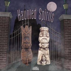 Haunted Spirits tiki mugs in Wood and Stone Glazes