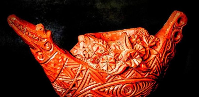 Plumeria Punch Bowl Tiki Mug Sculpt