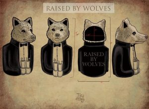 Raised by Wolves Tiki Mug