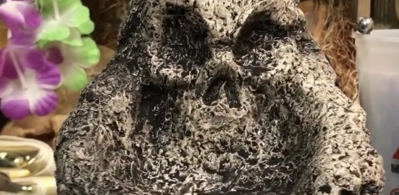 Skullcano Island Sculpt Design