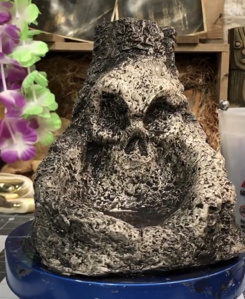 Skullcano Island Sculpt Design