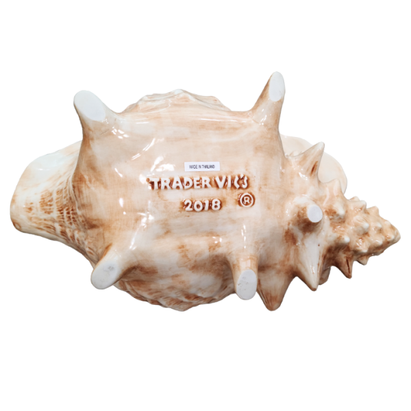 Bottom - Conch Shell Bowl - Trader Vic’s - 1st Edition