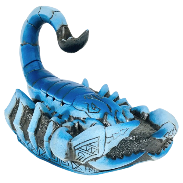 Front - Scorpion Bowl! - Shima Ceramics - Blue Edition
