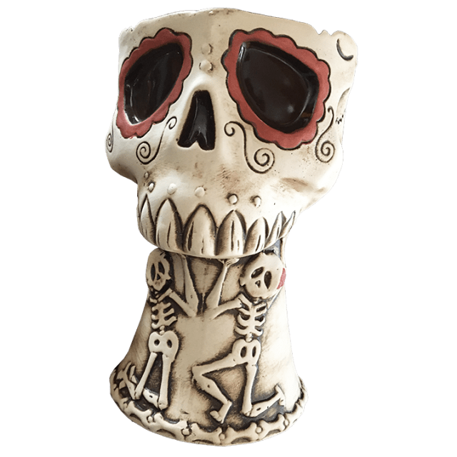 LAUGHING　SKELETON　昭和　ドクロ　スカル　笑う　デッドストック Front-Sugar-Skull-David-Lozeau