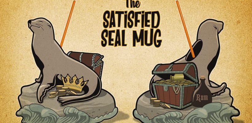 The Satisfied Seal Tiki Mug
