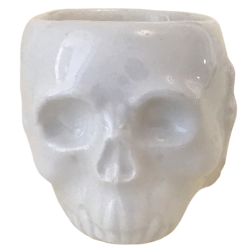 Front - Skull Shot - La Morgue - White Edition