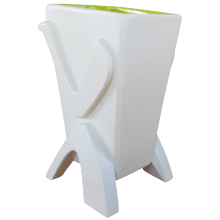 Side - Mid-Mod Suffering Bastard - Odd Rodney - Matte White With Green Edition