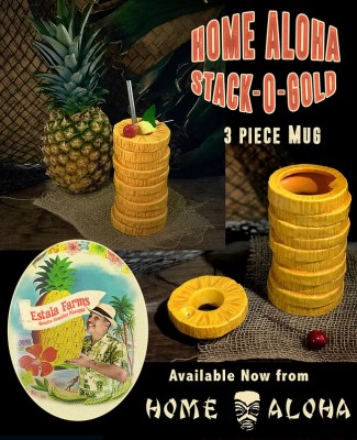 Stack o Gold Tiki Mug