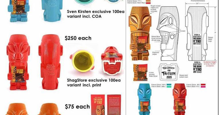 The Book of Tiki Anniversary Mugs