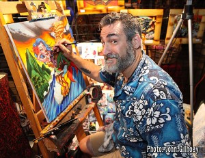 Tiki Artist BigToe