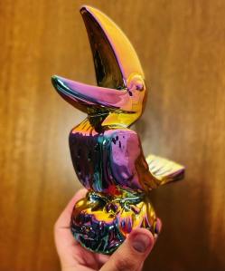 Jungle Bird Rainbow Glaze