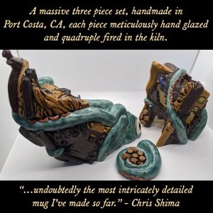 Smugglers Cove and Shima Ceramics Team Up on a Tiki Mug