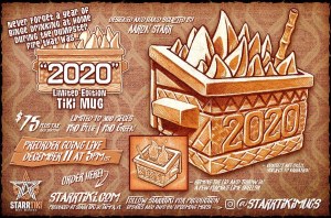2020 Tiki Mug by Starrtiki