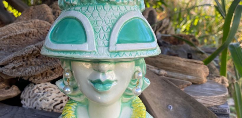 Baby Doe Sunglass Hat Mat in Aqua