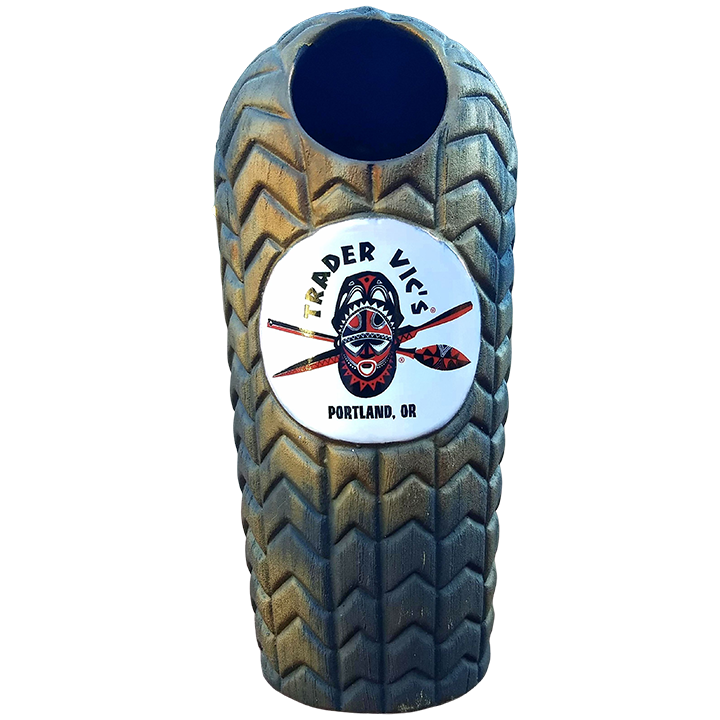 Back - Third Anniversary Mug - Trader Vic's Portland - Savage Gold Edition