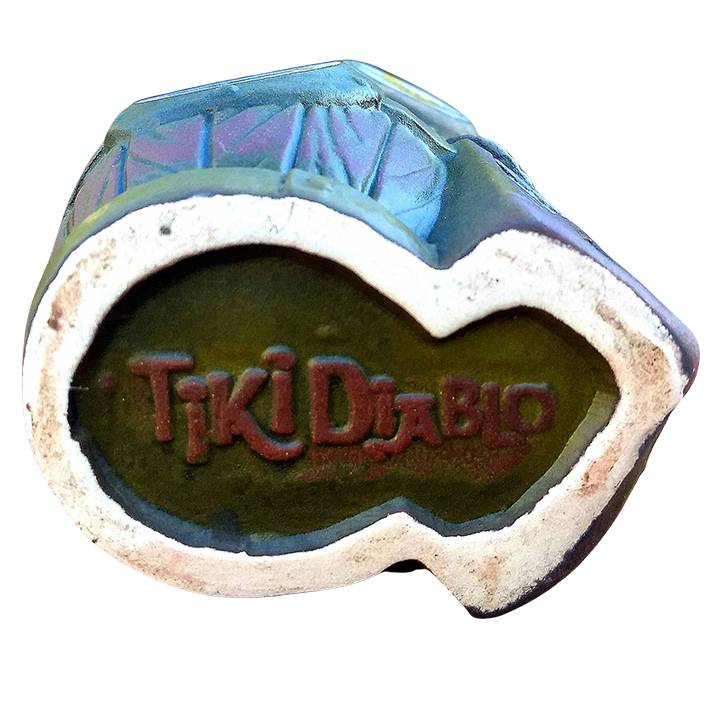 Bottom - Mount Gay Stacked Rum Barrel - Tiki Diablo - 1st Edition