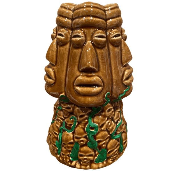 Side - Maori Skull House Mug - Shameful Tiki Room - Open Edition