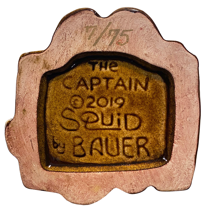Bottom - Squid's Tiki Travelers The Captain - Tiki Bauer - Limited Edition
