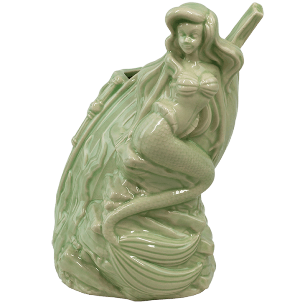 Front - Ariel (The Little Mermaid) Tiki Mug - Mondo - Green Variant