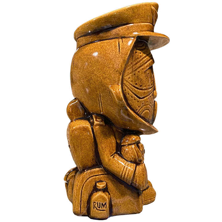 Side - Squid's Tiki Travelers The Captain - Tiki Bauer - Limited Edition