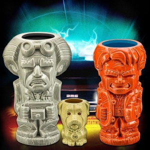 Back to the Future Geeki Tiki Mugs
