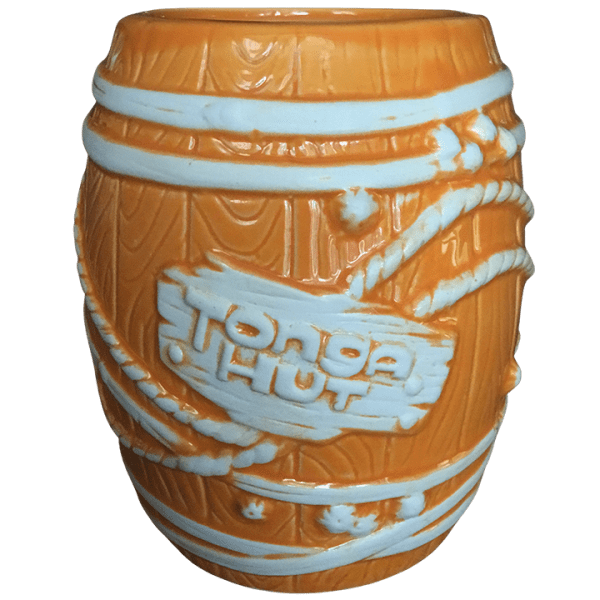 Front - Big Rum Barrel - Tonga Hut Palm Springs - Orange Edition