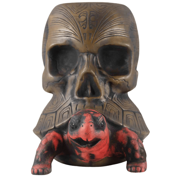 Front - The Passenger Tortoise Skull Mug - Tiki Farm - 1st Edition