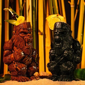 Godzilla vs Kong Tiki Mugs by Mondo