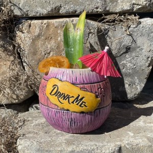 Cheshire Colorway of Alice on South island Mug