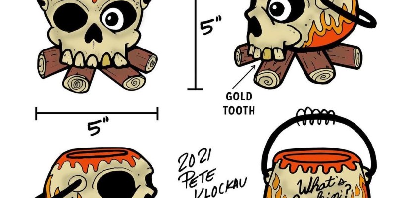 What's Cookin Cocktail Mug Concept Art in Tan