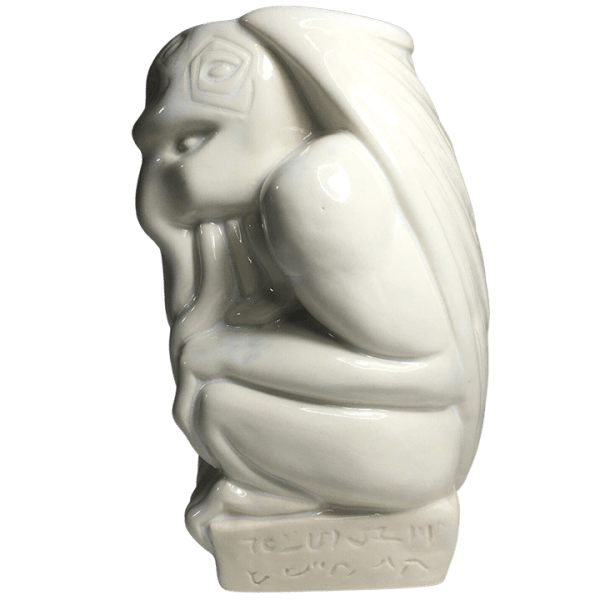 Side - Cthulhu Idol - Shima Ceramics - Placid Island of Ignorance White Edition