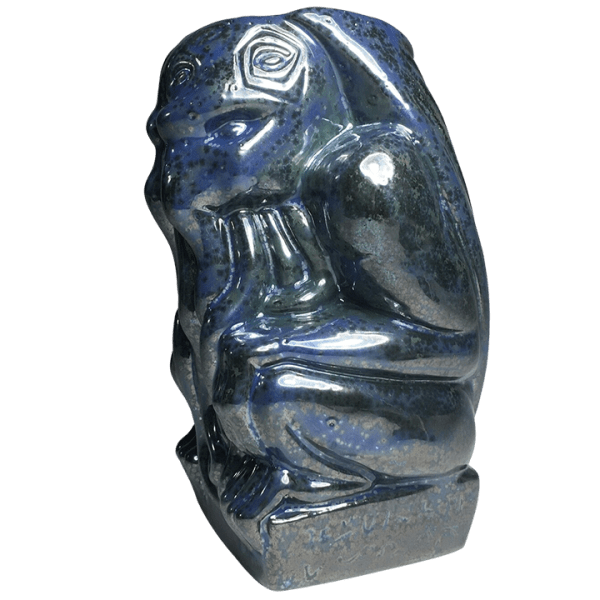 Side - Cthulhu Idol - Shima Ceramics - They Came From The Stars Blue Edition