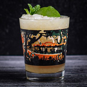 The River Cruise Mai Tai Glass in Orange Color