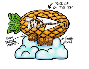 Tiki Underground 4th Anniversary