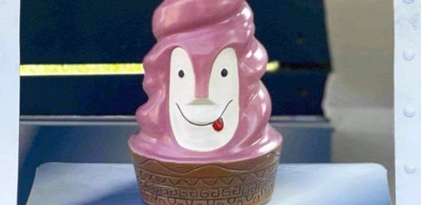 Raspberry Swirly Bob By Lost Temple Traders