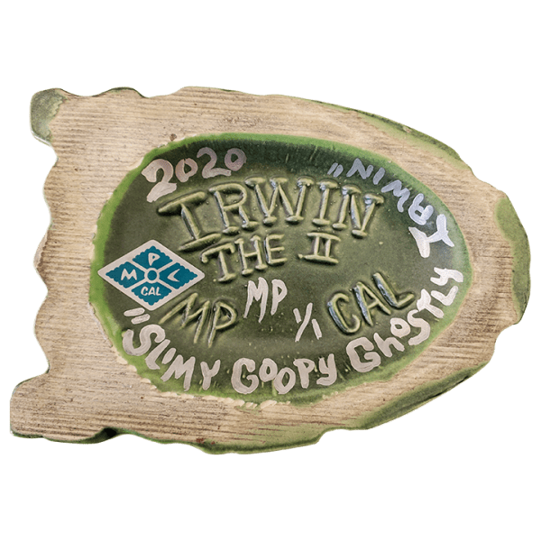 Bottom - Irwin The II Skull Mug - MP Ceramics - Slimy Goopy Ghostly Edition