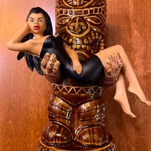 Forbidden Island 15 Anniversary Mug with Black Dress