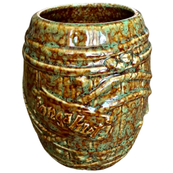 Front - Big Rum Barrel - Tonga Hut North Hollywood - Brown and Green Speckled Edition