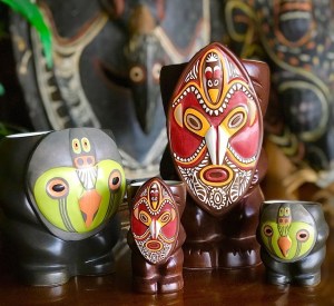 Angoram and Ramu Mugs From Trader Vic's